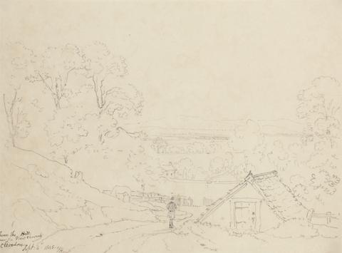 Capt. Thomas Hastings From the Hill over the New Church, Clevedon, 4 September 1845