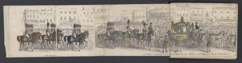  Soffe's panoramic representation of the grand procession on the day of the Queen's coronation