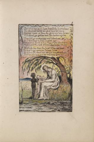 William Blake Songs of Innocence and of Experience, Plate 9, "The Little Black Boy" (Bentley 10)