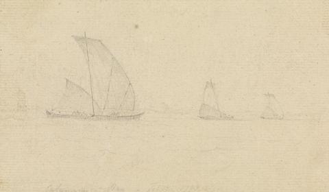 Thomas Daniell Bay with Sailing Ships