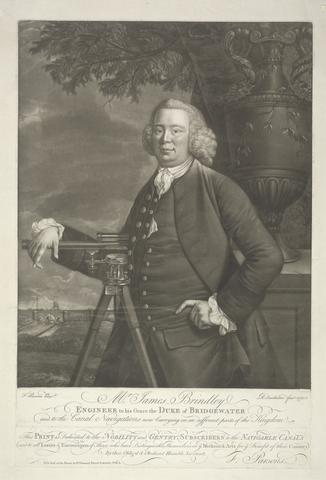 Robert Dunkarton Portrait of Mr. James Brindley