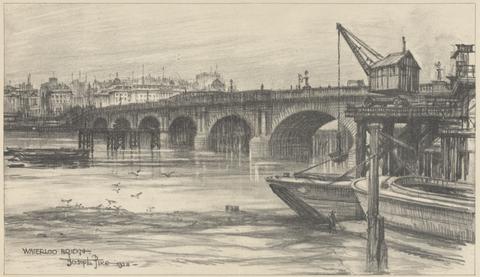 unknown artist Waterloo Bridge
