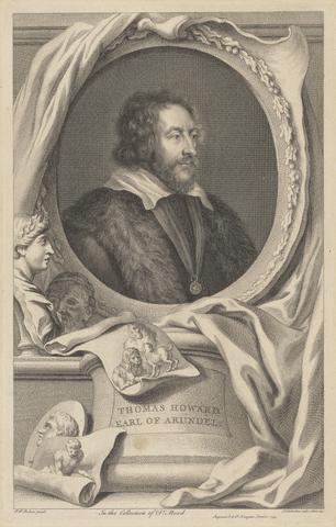 Jacobus Houbraken Thomas Howard, Earl of Arundel