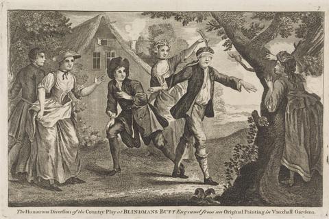 unknown artist The Humorous Diversion of the Country Play at Blindmans Buff