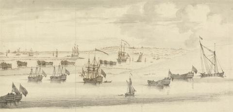 Francis Swaine Hulks in the Medway