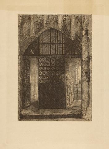 John William Inchbold In Westminster Abbey