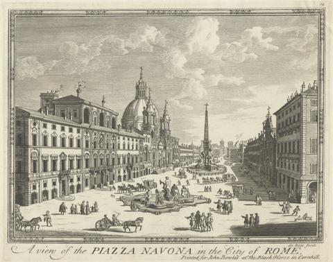 unknown artist A View of the Piazza Navona in the City of Rome