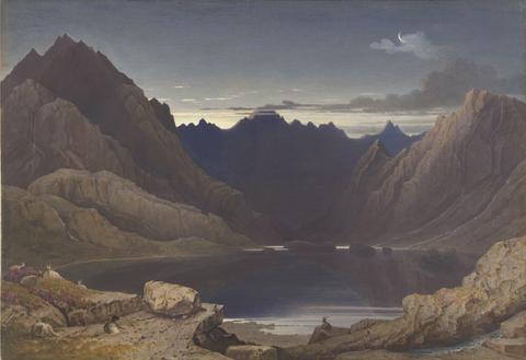 George Fennell Robson Loch Coruisk, Isle of Skye, Dawn
