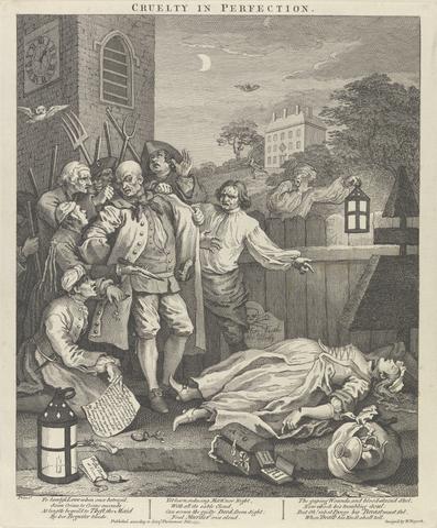 William Hogarth The Four Stages of Cruelty: Cruelty in Perfection (The Murderer)