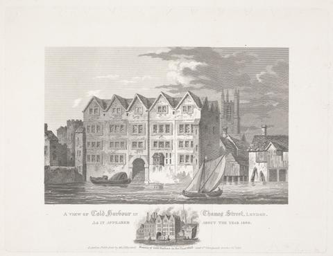 A View of Cold Harbor in Thames Street, London
