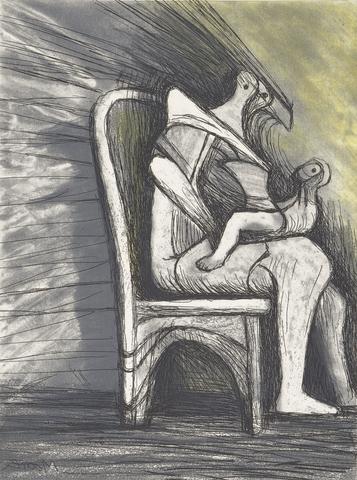 Henry Moore Mother and Child XVIII