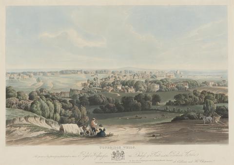 Robert Havell Tunbridge Wells from Frant Forest