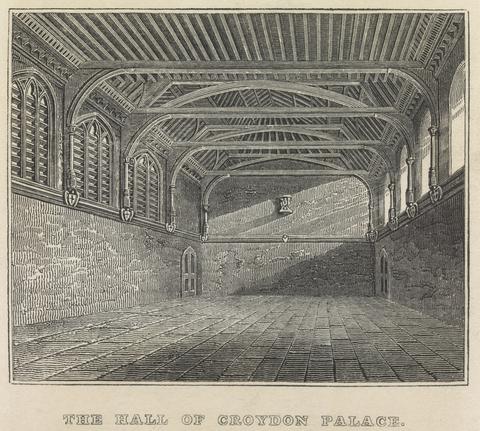 unknown artist The Hall of Croydon Palace; page 82 (Volume One)