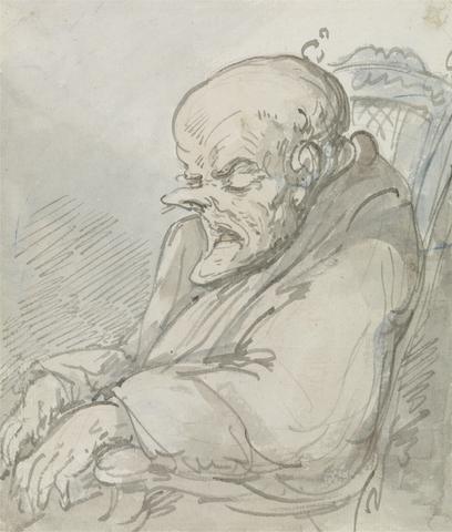 Thomas Rowlandson Portrait of an Old man