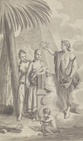 Isaac Taylor Town and Country Magazine, Frontispiece for Vol. X for 1778