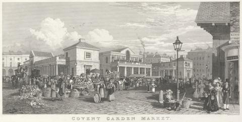 Frederick James Havell Coven Garden Market