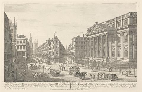 Thomas Bowles A View of the Mansion House...