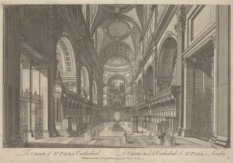 Thomas Bowles The Choir of St. Paul's Cathedral