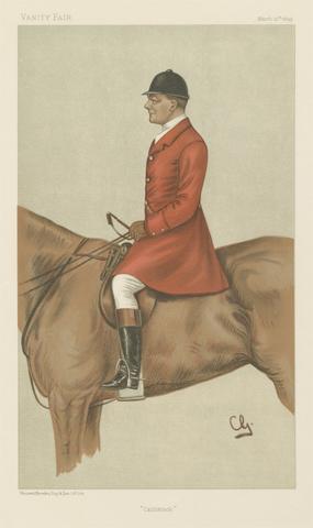 Francis Carruthers Gould Vanity Fair - Fox Hunters. 'Cattistock'. Mr. John Hargreaves. 30 March 1899