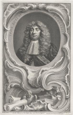 Jacobus Houbraken John Maitland, Duke of Lauderdale