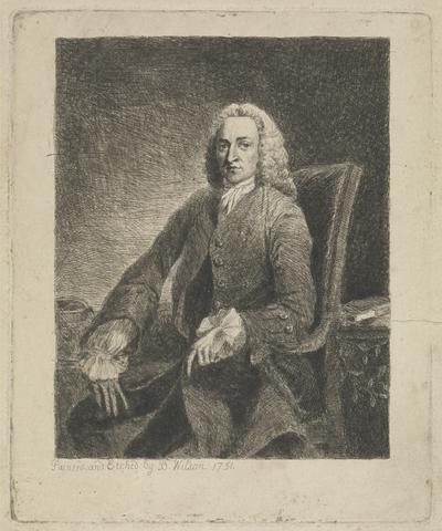 Benjamin Wilson Portrait of a Man
