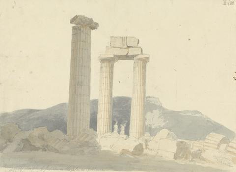Sir Robert Smirke the younger Ruins of the Temple of Jupiter on the Plains of Nemea