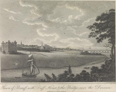 J. Dudley Town of Banff, with Duff House and the Bridge over the Doveron (published by J. Johnson); page 97 (Volume One)