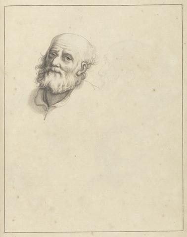Hamlet Winstanley Sketches of Heads of Bearded Men