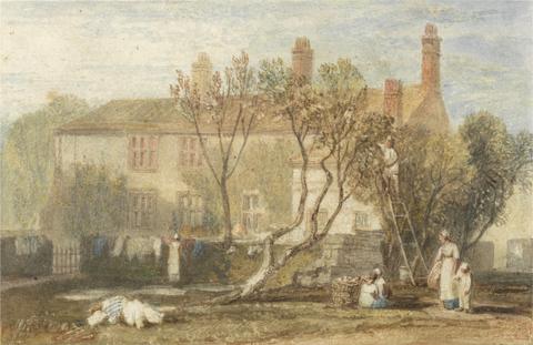 Joseph Mallord William Turner Steeton Manor House, Near Farnley