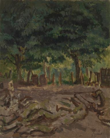 Walter Richard Sickert Forest Glade - Woodland (Torqueville) - Clearing the Wood