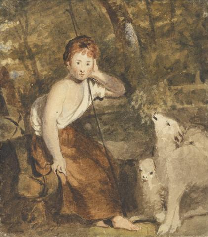 unknown artist The Young Shepherdess