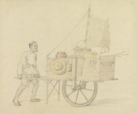 William Alexander Chinese Carrier with His Sail-Set Barrow