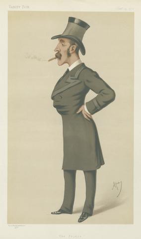 Vanity Fair: Military and Navy; 'The Price', Colonel Owen Lewis Cope Williams, January 19, 1878