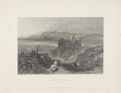 W. R. Smith Harlech Castle, North Wales