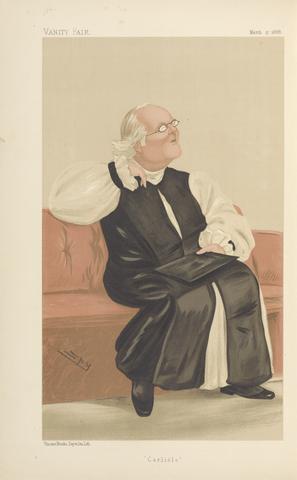 Leslie Matthew 'Spy' Ward Vanity Fair - Clergy. 'Carlisle' Rev. Harvey Goodwin, Bishop of Carlisle. 17 March 1888