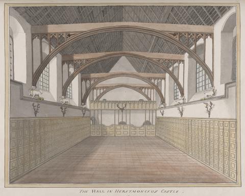 James Lambert of Lewes Herstmonceux Castle, East Sussex: The Hall