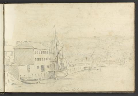 William Brockedon Sketch from the Bridge