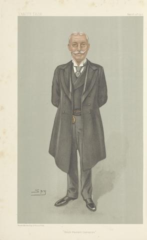 Leslie Matthew 'Spy' Ward Railway Officials - Vanity Fair. 'South Western transport'. Sir Charles John Owens. 19 March 1903