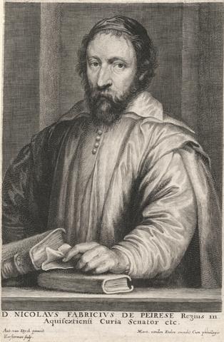 Lucas Vorsterman D. Nicolaus Fabricius de Peirese