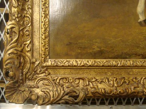 British, Louis XIV frame