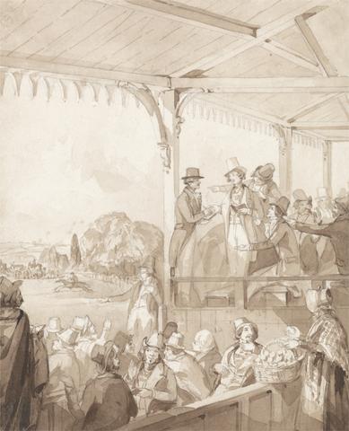 Henry Dawe The Life of a Nobleman: Scene the Fourth - The Betting Booth