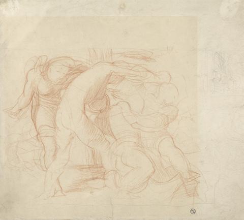 Alfred Stevens Study for Massacre of the Innocents
