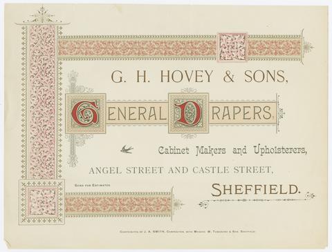Smith, J.A., creator. G. H. Hovey & Sons :