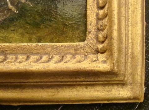 unknown artist British Baroque revival frame