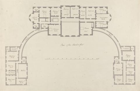 Sir William Chambers Headfort House: Chamber Floor Plan