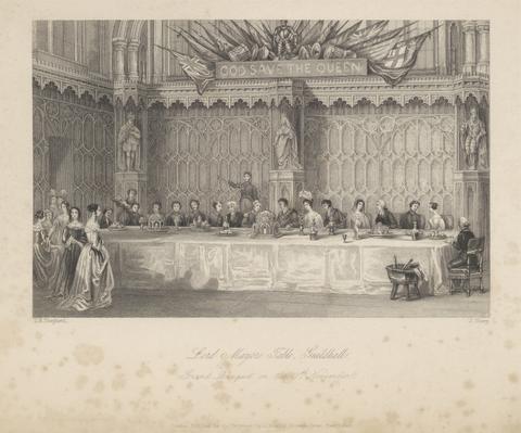 John S. Shury Lord Mayor's Table, Guildhall