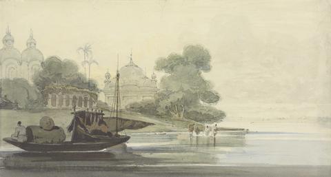 George Chinnery A River in Ceylon