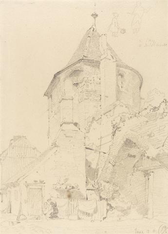 John Sell Cotman Yarmouth, the North-west Tower
