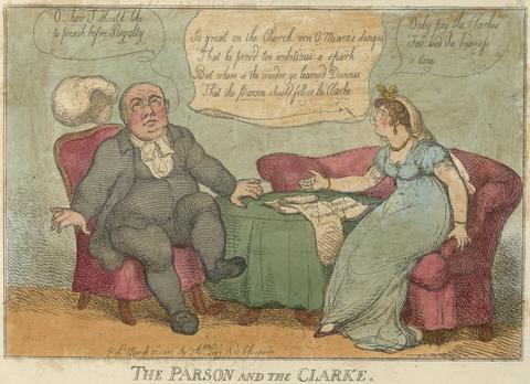 Thomas Rowlandson The Parson and the Clarke, No. 76