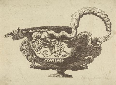 Charles Cameron Silver Vessel Found near the Temple of Jupiter at Rome